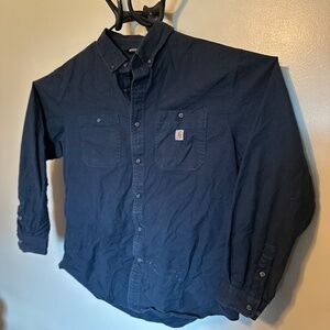 Carhartt Men's Rugged Flex Relaxed Fit Midweight Canvas Long-Sleeve XXL/2XL